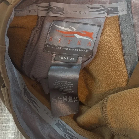 Sitka Dakota Pants in Medium Brown